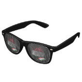 Lunettes De Fête Retro Drapeau de la Hongrie (Angulaire)