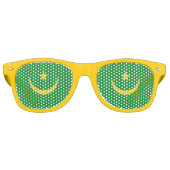 Lunettes De Fête Retro Drapeau de la Mauritanie (Devant)
