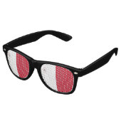 Lunettes De Fête Retro Drapeau de Malte (Angulaire)