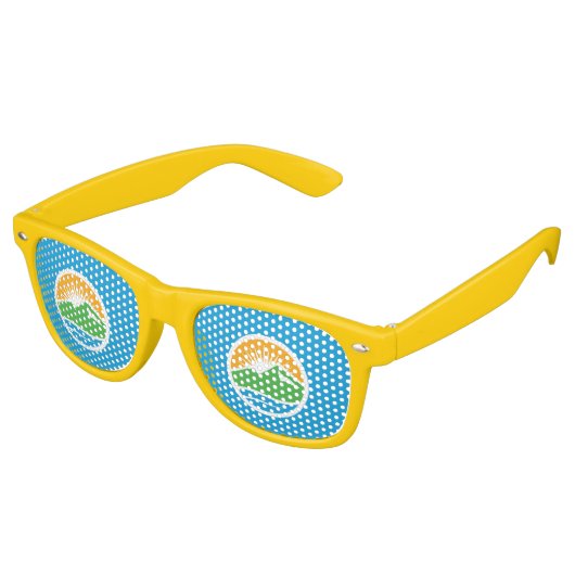 Lunettes De Fête Retro Drapeau de Provo, Utah (Angulaire)