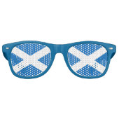 Lunettes De Fête Retro Drapeau écossais (Devant)