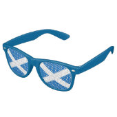 Lunettes De Fête Retro Drapeau écossais (Angulaire)