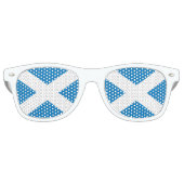 Lunettes De Fête Retro Drapeau écossais (Devant)