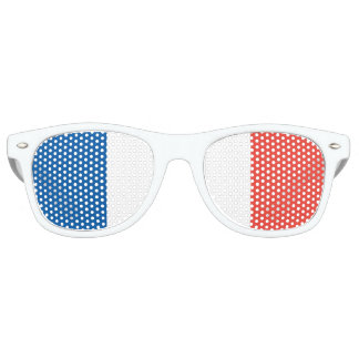 Lunettes De Fête Retro Drapeau français
