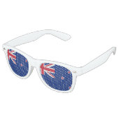Lunettes De Fête Retro Drapeau néo-zélandais (Angulaire)