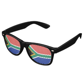 Lunettes De Fête Retro drapeau sud-africain