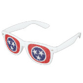LUNETTES DE FÊTE RETRO DRAPEAU TENNESSEE (Angulaire)