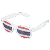 Lunettes De Fête Retro Drapeau Thaïlande (Angulaire)