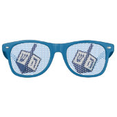 Lunettes De Fête Retro Dreidel Hanoukka (Devant)