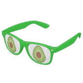 Lunettes De Fête Retro Drôle Avocado Shades (Angulaire)