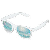 LUNETTES DE FÊTE RETRO EAUX OCÉANIQUES ÉPARGNANTES (Angulaire)