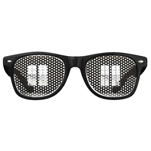 Lunettes De Fête Retro Echo Tombé Du Passé (Devant)