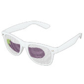 Lunettes De Fête Retro Eggplant émoji (Angulaire)