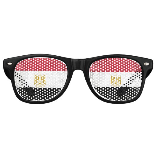 Lunettes De Fête Retro Égypte (Devant)