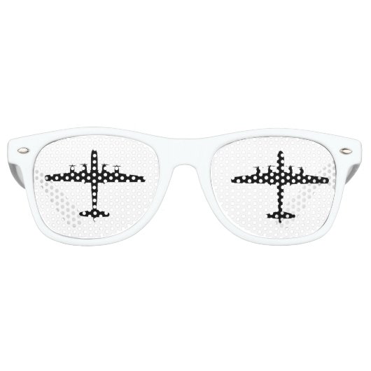 Lunettes De Fête Retro En mode Plan - B29 tons (Devant)