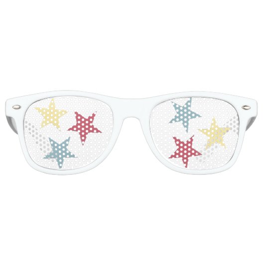 Lunettes De Fête Retro Étoiles dans mes yeux (Devant)
