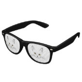 Lunettes De Fête Retro Face de chat (Angulaire)