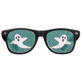 Lunettes De Fête Retro Fantôme mignon (Devant)