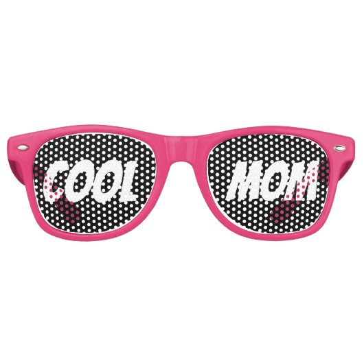 Lunettes De Fête Retro Fête de la mère du cool MOM SUNGLASSES (Devant)