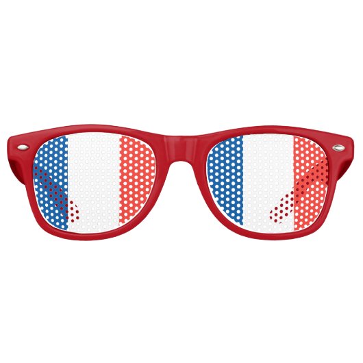 Lunettes De Fête Retro Flag Party (Devant)