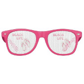 Lunettes De Fête Retro Flèches plage (Devant)