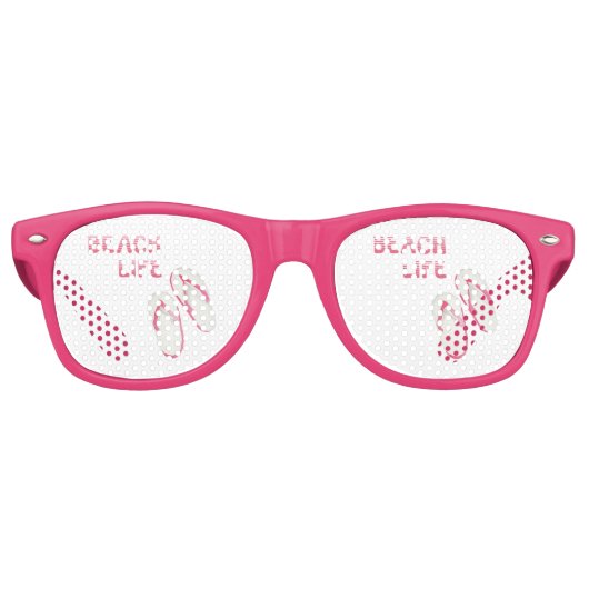 Lunettes De Fête Retro Flèches plage (Devant)