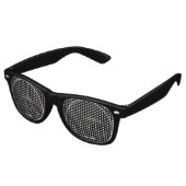 LUNETTES DE FÊTE RETRO FLOCKAVELYZ VOIR THRU (Angulaire)