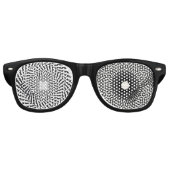 Lunettes De Fête Retro Fractages fracturés (Devant)