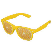 Lunettes De Fête Retro Fruit orange frais tranche (Angulaire)