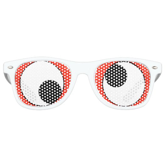 Lunettes De Fête Retro Fun Googly-Eyes (Devant)