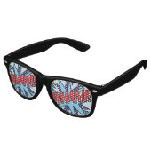 Lunettes De Fête Retro Fun Moderne Bande Dessinée WHAM (Angulaire)