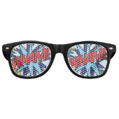 Lunettes De Fête Retro Fun Moderne Bande Dessinée WHAM (Devant)