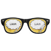 Lunettes De Fête Retro Fun Retro Comic Book Think Buble (Devant)