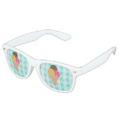 Lunettes De Fête Retro Glace (Angulaire)