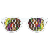 Lunettes De Fête Retro Glace psychédélique (Devant)
