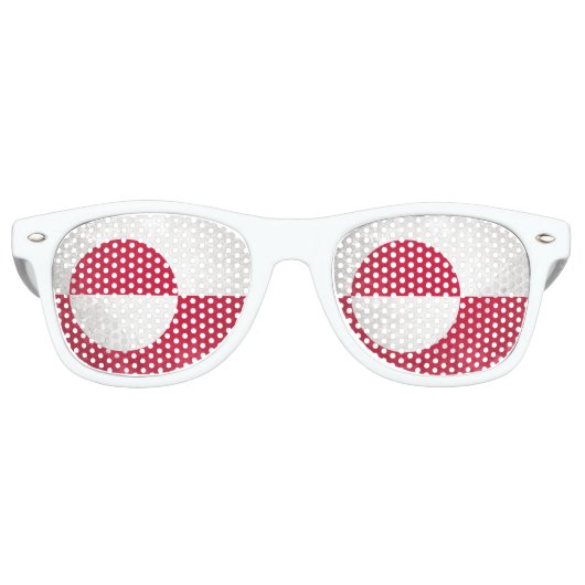 Lunettes De Fête Retro Groenland (Devant)