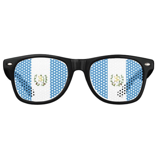 Lunettes De Fête Retro Guatemala (Devant)