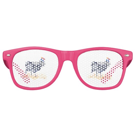 Lunettes De Fête Retro Guinée (Devant)