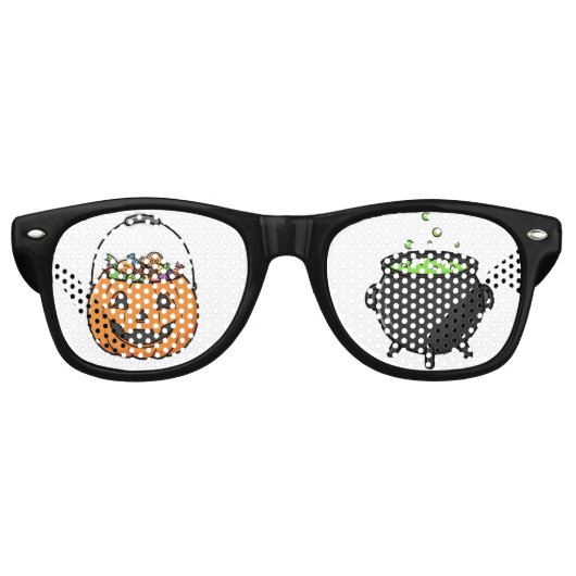 Lunettes De Fête Retro Halloween glasses  (Devant)