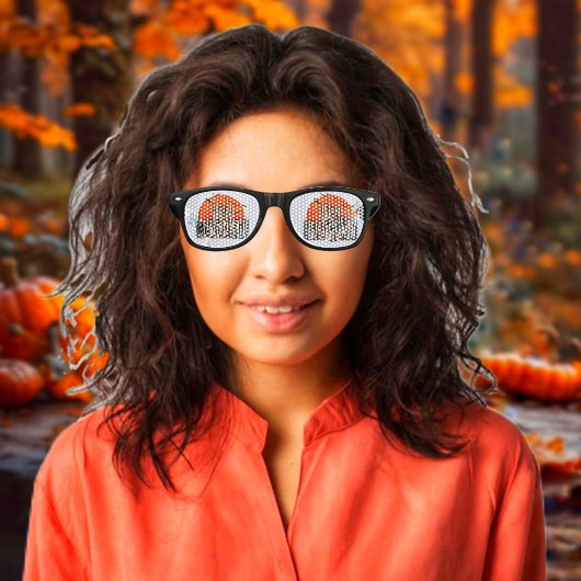 Lunettes De Fête Retro Halloween Moon-PG