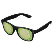 Lunettes De Fête Retro Halte Lime (Angulaire)