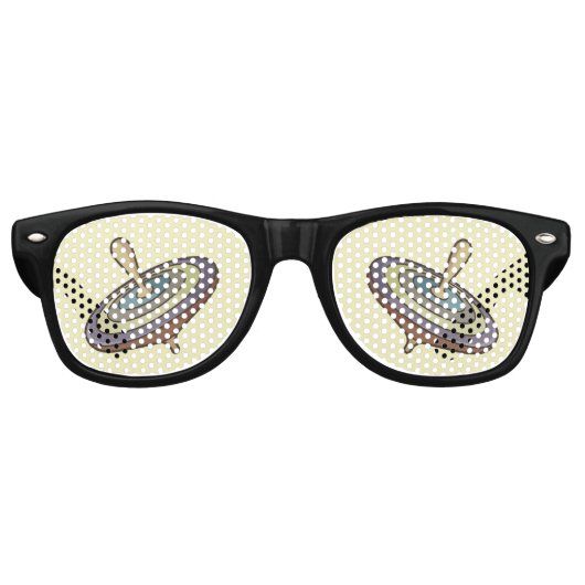 Lunettes De Fête Retro Haut de rotation (Devant)