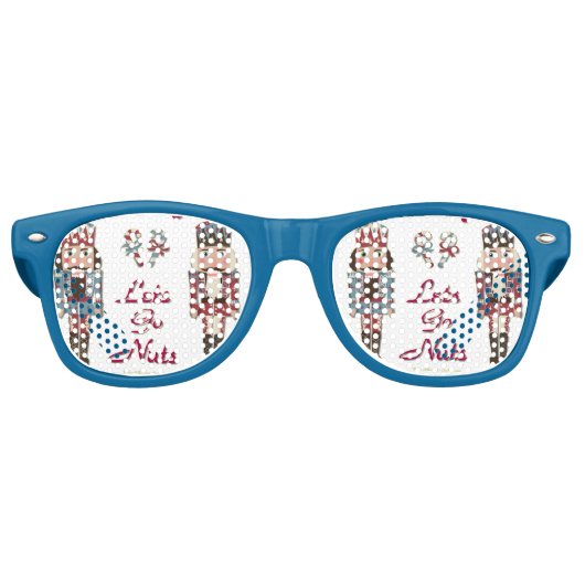 Lunettes De Fête Retro Holiday Nutcracker (Devant)