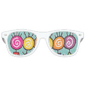 Lunettes De Fête Retro holiES - HOLI MEILLEURS AMIS + vos idées (Devant)