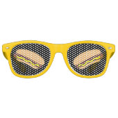 Lunettes De Fête Retro Hotdog (Devant)