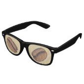 Lunettes De Fête Retro Icône de café (Angulaire)