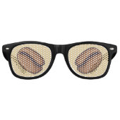 Lunettes De Fête Retro Icône de café (Devant)