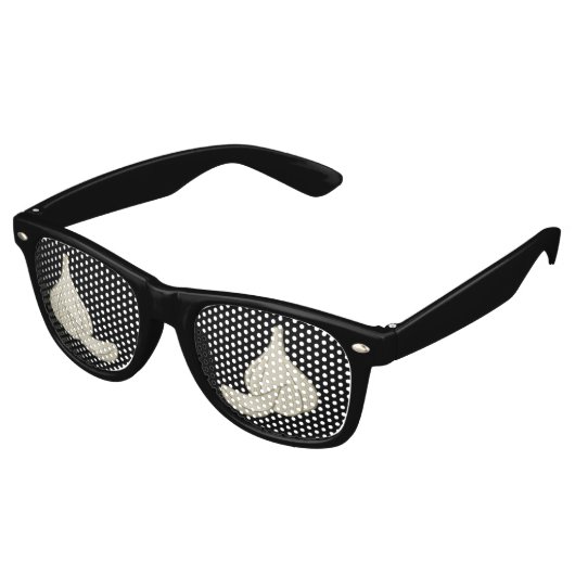 Lunettes De Fête Retro Icône de coupe d'ail (Angulaire)