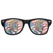 LUNETTES DE FÊTE RETRO ILS VOTENT (Devant)