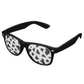 Lunettes De Fête Retro Imprimer Motif de vache (Angulaire)